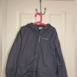 Columbia Kids Charcoal Raincoat